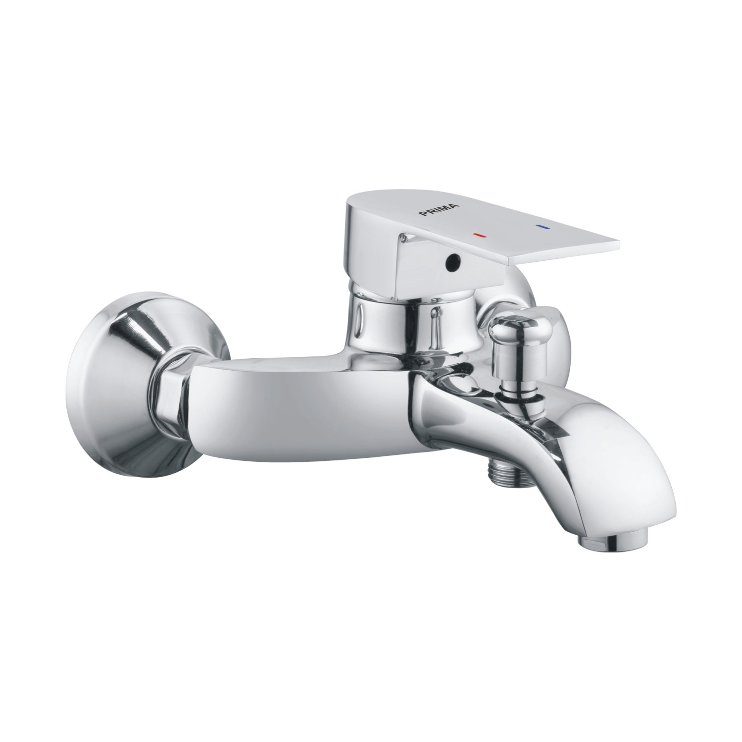 C.P Single Lever Wall Mixer with Telephonic Shower & 1.5 mtr. Tube & Stand